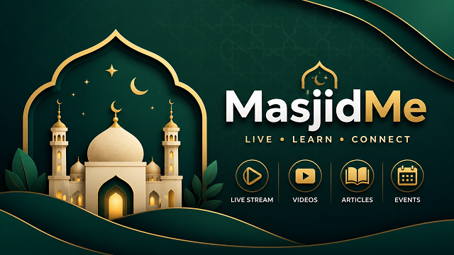 MasjidMe feature graphic